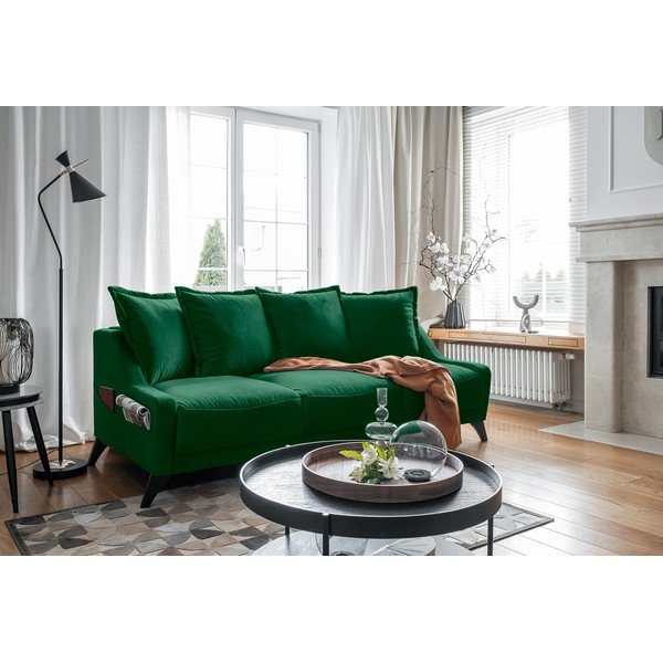 Zielona aksamitna sofa Miuform Royal Rose-image-4