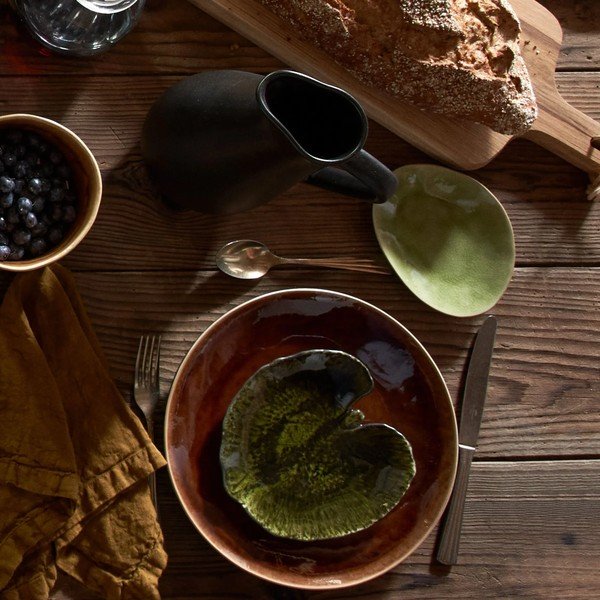 Jasnozielony kamionkowy talerz deserowy Costa Nova Riviera, ⌀ 16 cm-image-1