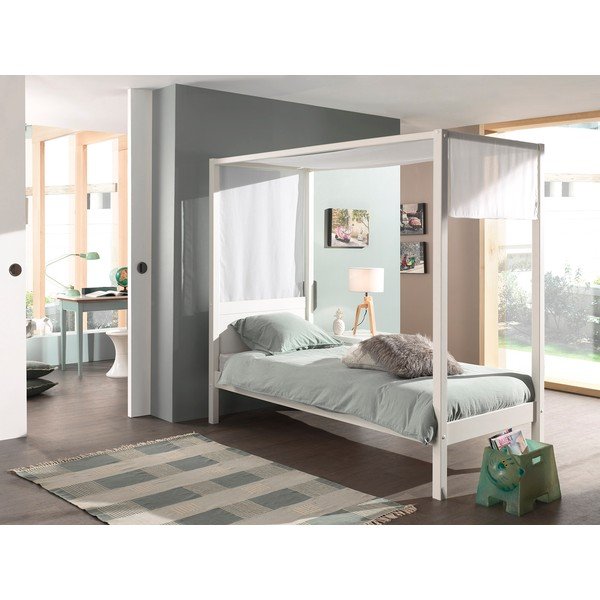 Biały bawełniany baldachim – Vipack-image-1