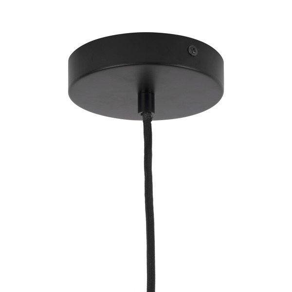 Czarna metalowa lampa wisząca Leitmotiv Lucid, ø 35 cm-image-3