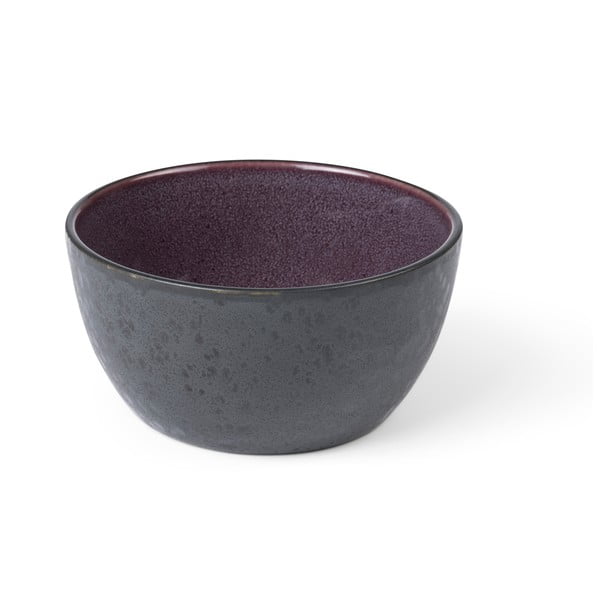 Czarna/fioletowa kamionkowa miska do serwowania Gastro Black/Purple – Bitz-image-2