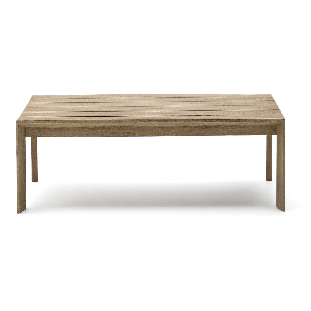 Stolik ogrodowy z litego drewna akacjowego 82,5x140 cm Ambra – Kave Home (zdjęcie 6)