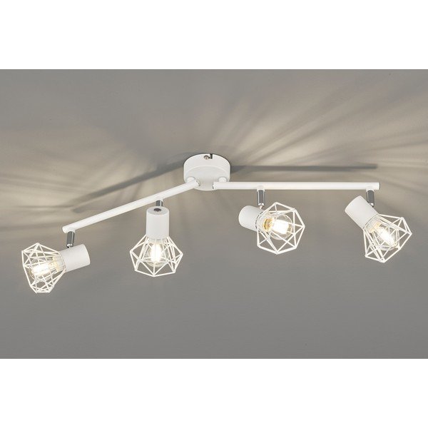 Biała lampa punktowa 8x60 cm Ran – Fischer & Honsel-image-2