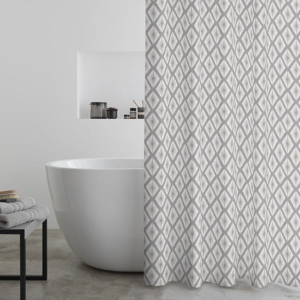 Zasłona prysznicowa 180x180 cm Aztec Diamond – Catherine Lansfield-image-1