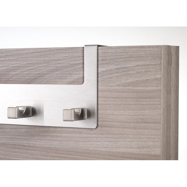 Srebrny metalowy wieszak na drzwi 32 cm Yale – Tomasucci-image-4