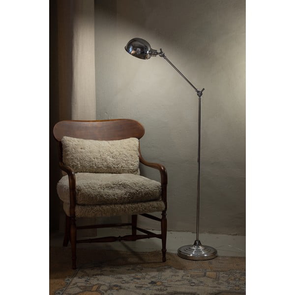 Lampa stojąca w kolorze srebra (wysokość 143 cm) Portland – Markslöjd-image-1