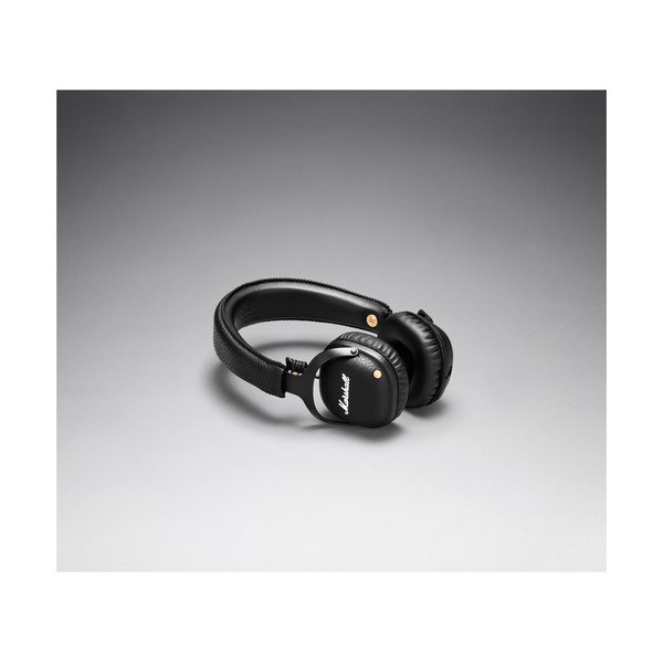 Czarne słuchawki bezprzewodowe Marshall Mid-image-1