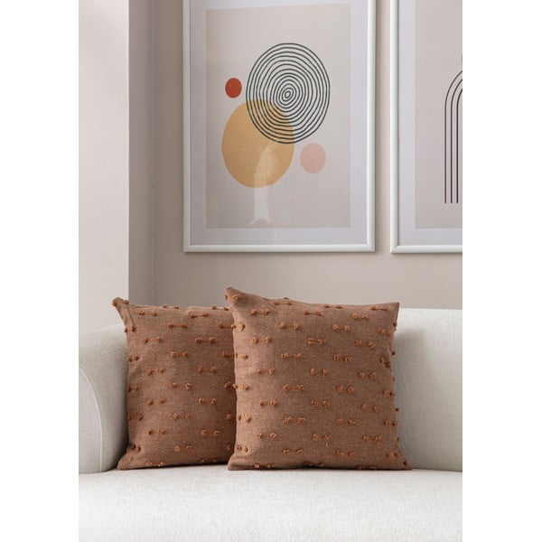 Poszewki na poduszki zestaw 2 szt. 43x43 cm Tuffet – Mioli Decor-image-3