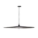 Czarna lampa wisząca ø 100 cm Makai – Kave Home