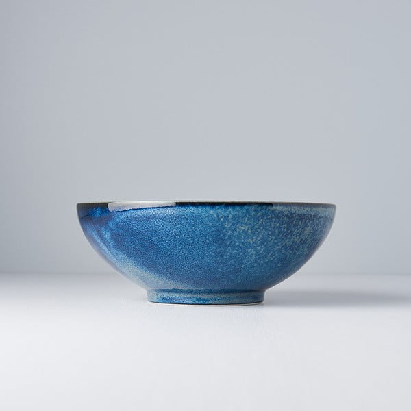 Niebieska miska ceramiczna MIJ Indigo, ø 21 cm-image-2