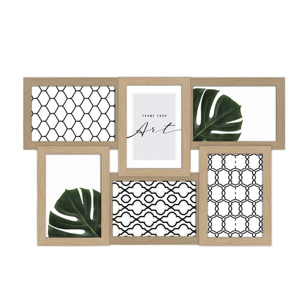 Ramka ścienna w naturalnym kolorze 44x27 cm Beech – knor