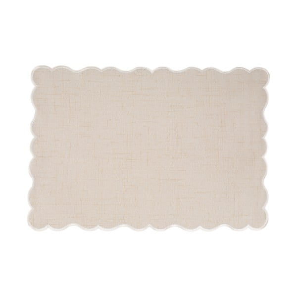 Mata stołowa z mieszanki lnu 30x43 cm Noura – Tiseco Home Studio
