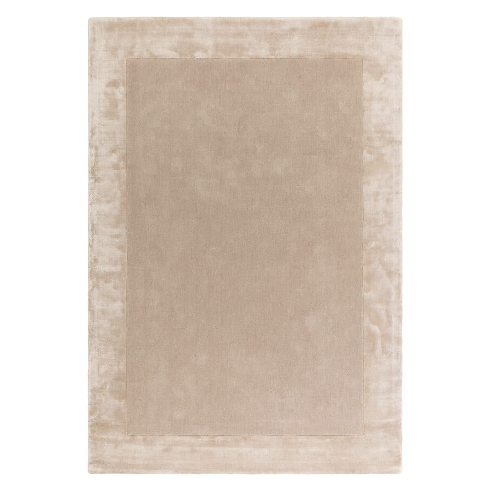Beżowy dywan z mieszanki wełny tkany ręcznie 120x170 cm Ascot – Asiatic Carpets