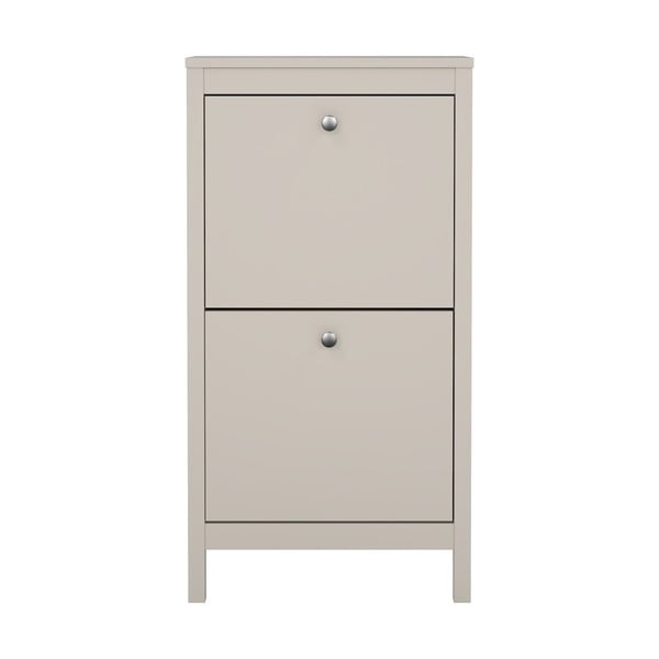 Szarobeżowa uchylna szafka na buty Madrid – Tvilum-image-2