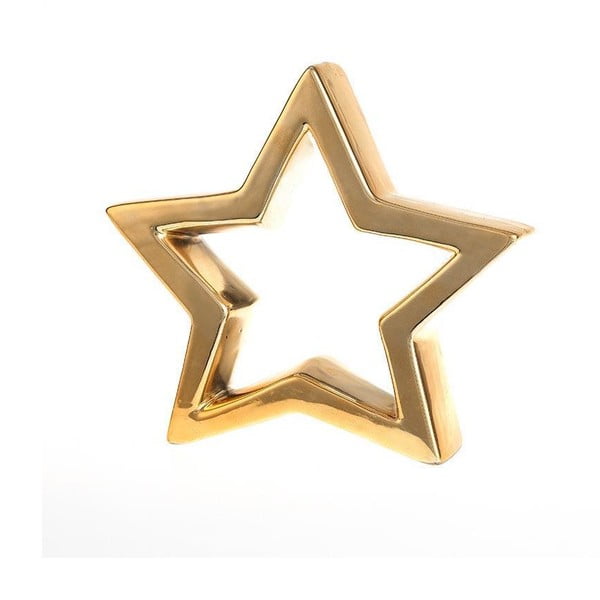 Gwiazda dekoracyjna Deco Gold, 20x18 cm
