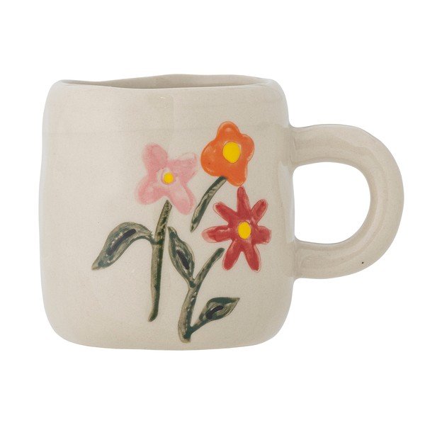 Kremowy kamionkowy kubek dla dzieci 110 ml Millie – Bloomingville Mini