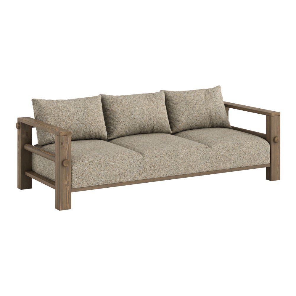 Szara sofa 225 cm Bare – Karup