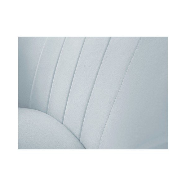 Jasnoniebieski aksamitny fotel Mazzini Sofas Sardaigne-image-4