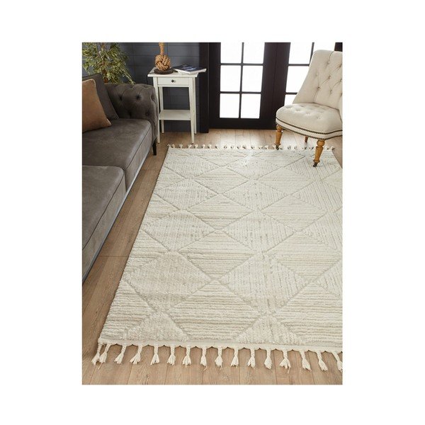 Beżowy dywan 150x100 cm Shaggy – Mila Home-image-4