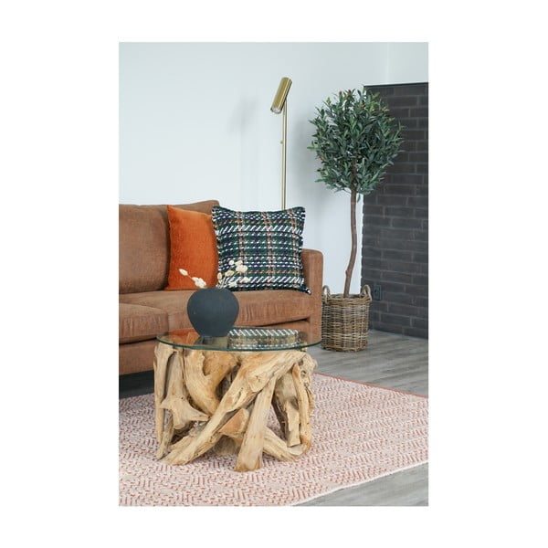 Brązowa sofa z imitacji skóry 196 cm Malaga – House Nordic-image-4