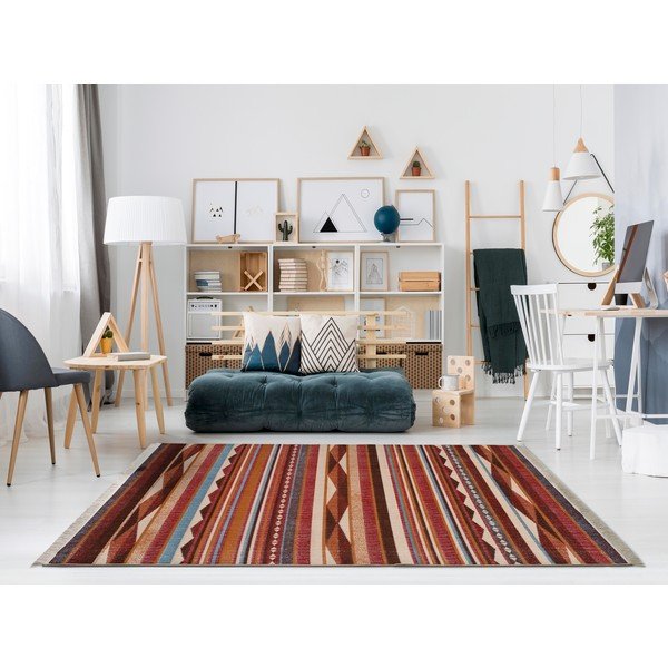 Czerwony dywan Universal Caucas Stripes, 160x230 cm-image-1