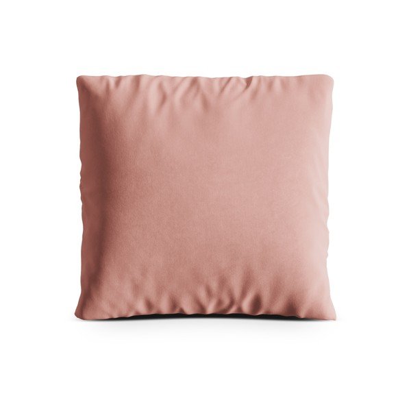 Różowa aksamitna poduszka na sofę Kemi – Cosmopolitan Design