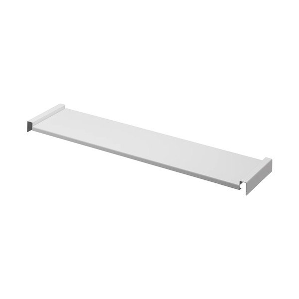 Biała regulowana metalowa dodatkowa półka 108x15 cm Tower – YAMAZAKI