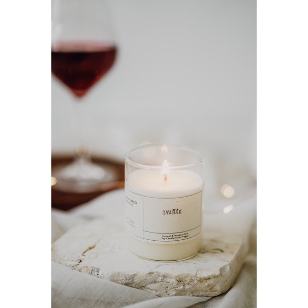 Zapachowa sojowa świeca czas palenia 40 h #72 Mulled Wine – Perfumed Prague-image-1