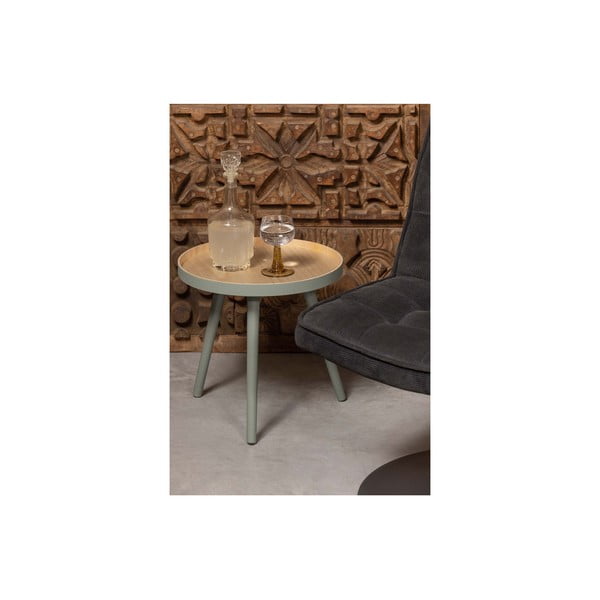 Stolik z zieloną konstrukcją WOOOD Sasha-image-4