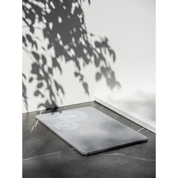 Szary dywanik łazienkowy okrzemkowy (z diatomitu) 39x60 cm Astera – Wenko-image-1