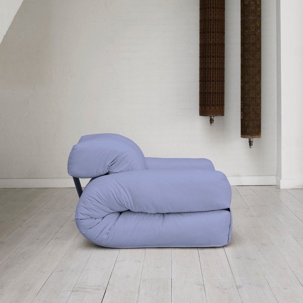 Fotel rozkładany Karup Hippo Blue Breeze-image-1
