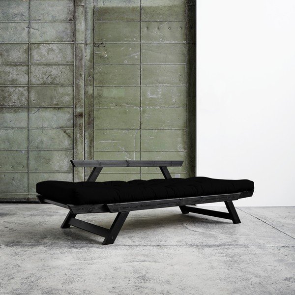 Sofa rozkładana Karup Bebop Black/Black-image-1