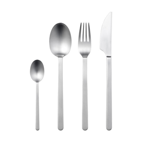 Sztućce ze stali nierdzewnej w kolorze srebra 16 szt. Norm – Gense