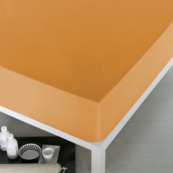 Prześcieradło Home Orange, 160x200 cm