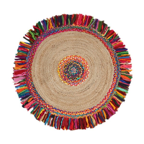 Dywan z domieszką bawełny Turro Mismo, ⌀ 100 cm