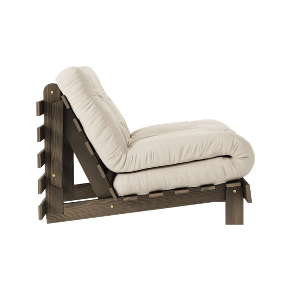 Beżowokremowy fotel Roots – Karup Design-image-3