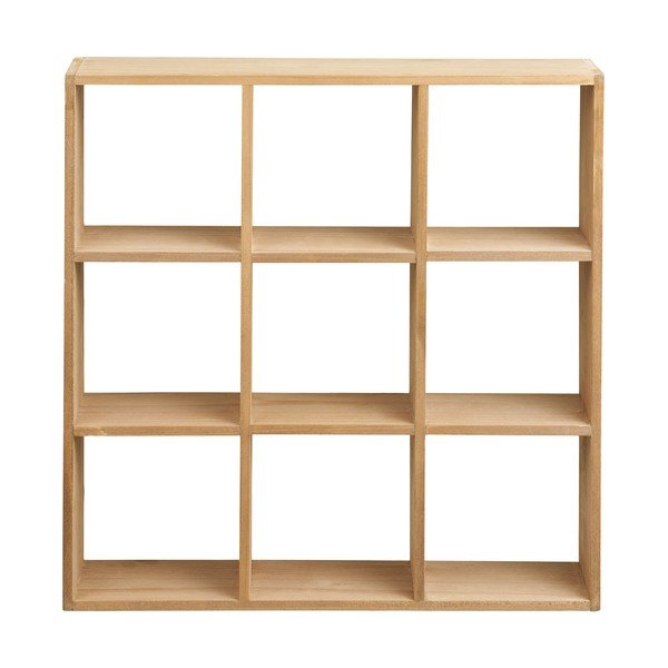 Wielopoziomowa półka z litego drewna sosnowego w naturalnym kolorze 46 cm Moss – House Nordic