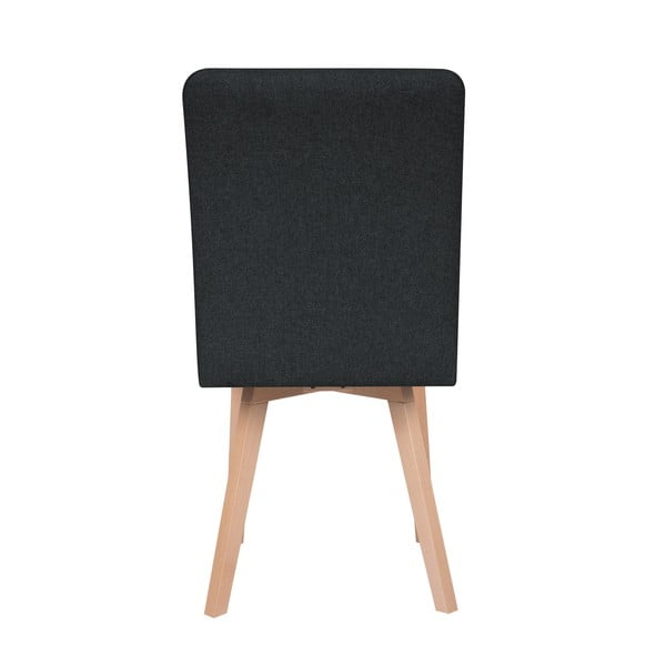 Czarne krzesło Mazzini Sofas Tulip-image-4