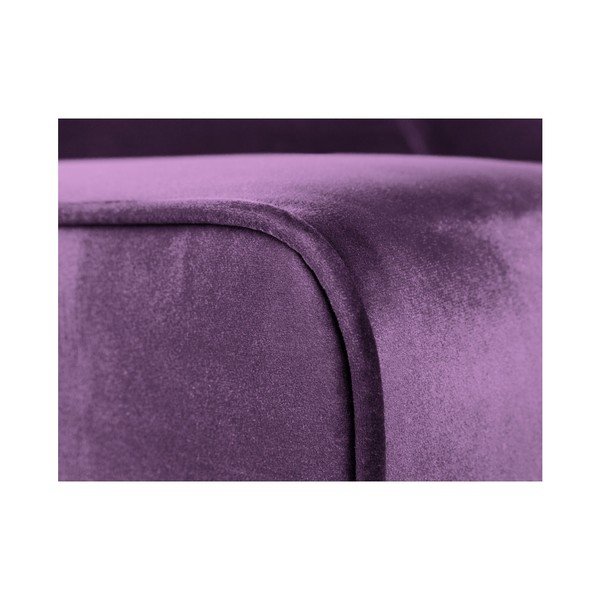 Fioletowa sofa 2-osobowa Cosmopolitan design Chicago-image-4