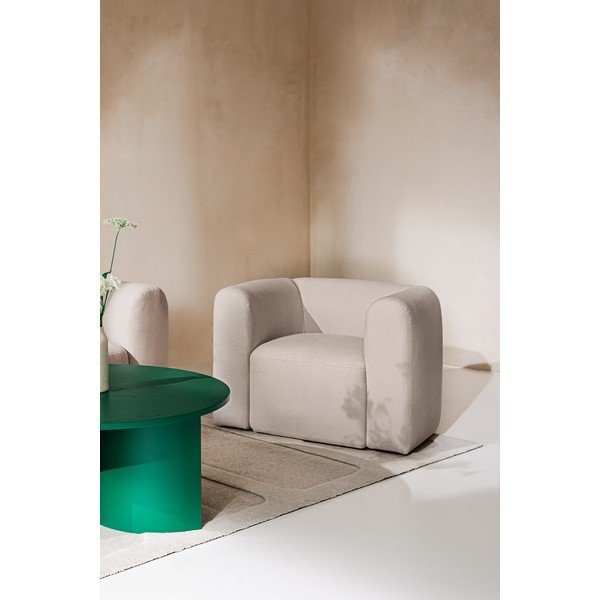 Beżowy fotel Flom – noo.ma-image-1