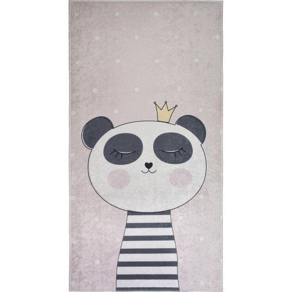 Jasnoróżowy dywan dziecięcy 120x180 cm Princess Panda – Vitaus