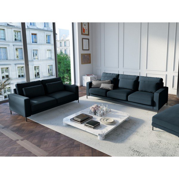 Granatowa sofa Interieurs 86 Seine, 220 cm-image-1