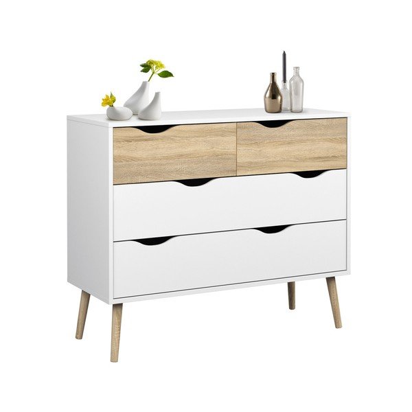 Komoda z 4 szufladami Evergreen House Delta Drawers-image-2
