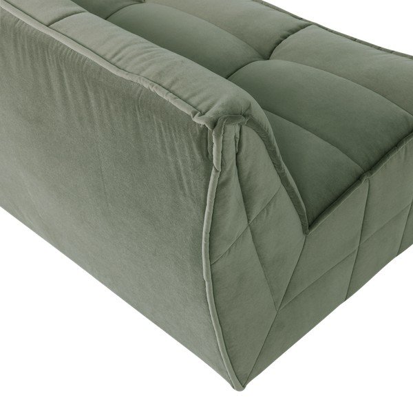 Zielona aksamitna sofa 204 cm Cluster – vtwonen-image-4