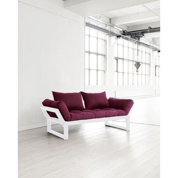 Sofa Karup Edge White/Bordeaux
