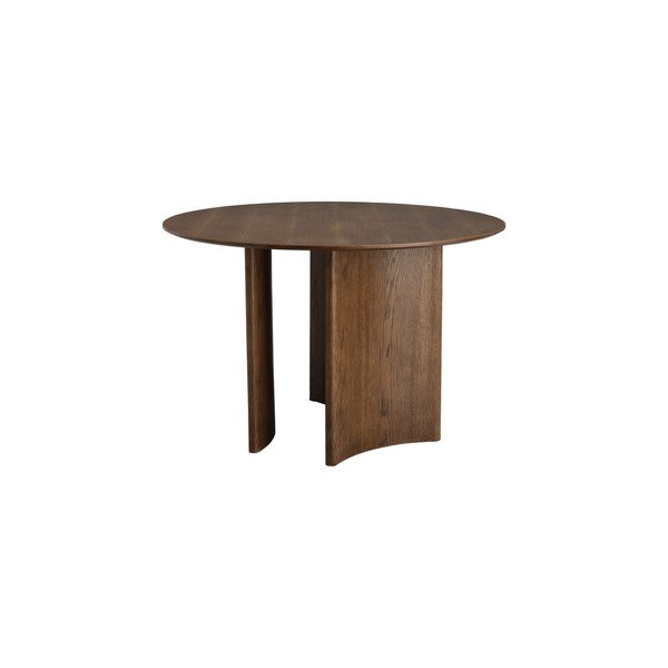Okrągły stół w dekorze dębu ø 120 cm Trillving – Ellos Home-image-4