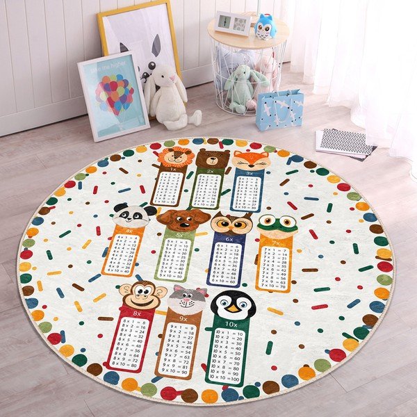 Dywan dziecięcy ø 80 cm Comfort – Mila Home-image-2