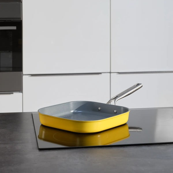 Patelnia z powłoką ceramiczną do grillowania ø 28 cm Meda 3.0 – FABINI-image-1