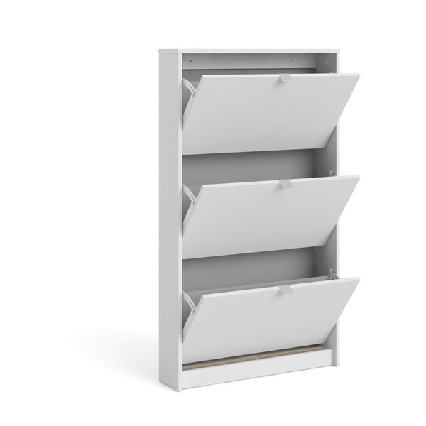 Biała uchylna szafka na buty Shoes – Tvilum-image-3