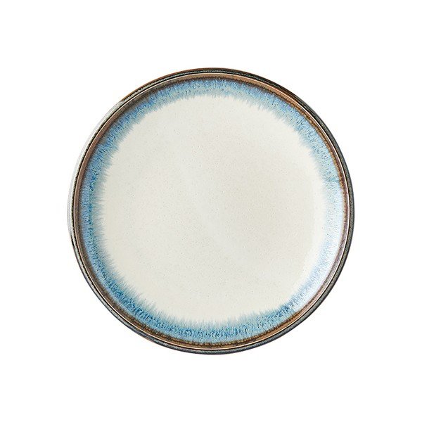 Biały talerzyk ceramiczny MIJ Aurora, ø 20 cm